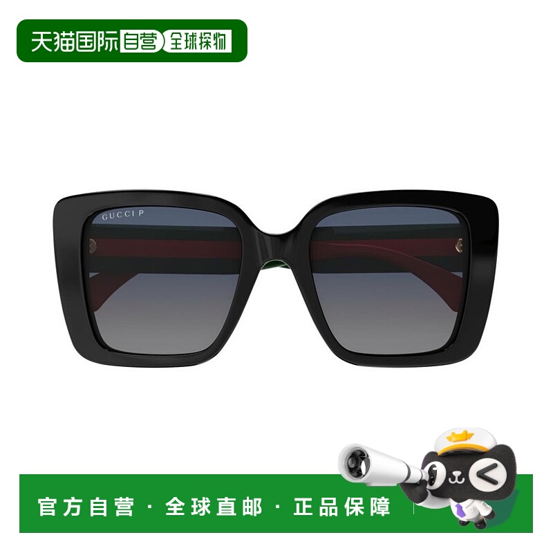 1h可退 香港直邮Gucci 古驰 女士 全框太阳镜 GG1861S black黑色