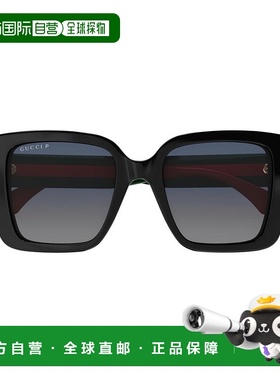 1h可退 香港直邮Gucci 古驰 女士 全框太阳镜 GG1861S black黑色