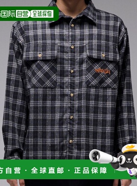 1h可退 日本直邮FORMAR 男装 长袖衬衫 黑色宽松休闲款 FSH25406