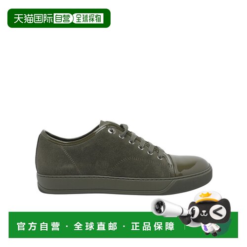 香港直邮LANVIN 男士休闲鞋 SKDBB1VBAL47 AW2026 绿色 圆头低帮
