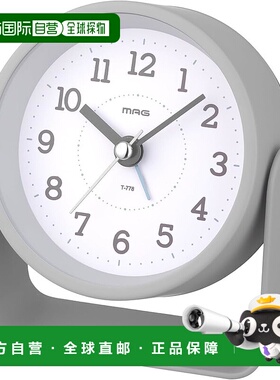 【日本直邮】MAG（饰品）装饰闹钟 灰色 T-778A GY-Z