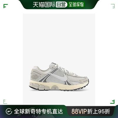 香港直邮潮奢 Nike 耐克 女士 Zoom Vomero 5 压花徽标皮革网面低