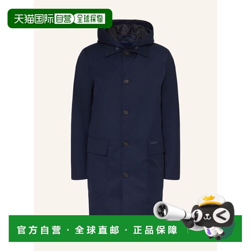 香港直邮MACKAGE 男士户外风衣 100322999917000 CO 蓝色 MATHIAS