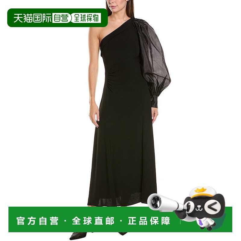 自营 Reiss Maeve Dress - black 美国奥莱直发连衣裙长裙