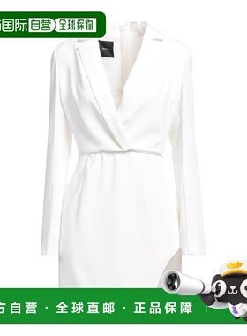 1h可退 香港直邮Pinko 品高 女士 高雅连衣裙 white白色 舒适时尚