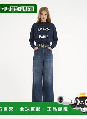 香港直邮CHLOÉ 女士针织毛衣 CH24AJH121924C6 AW2024 黑色