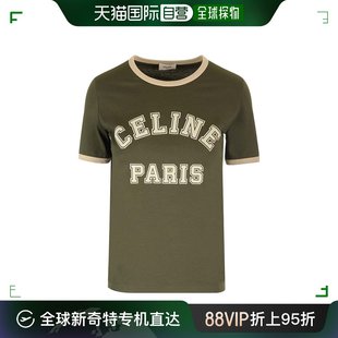 年代短袖 2X61J671Q T恤 Celine 思琳 香港直邮潮奢 女士