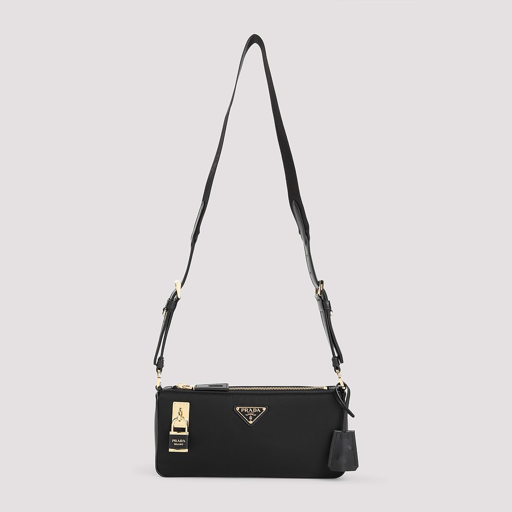 PRADA 女士单肩包 1BC234VNDO2C8QF0002 SS2025 黑色