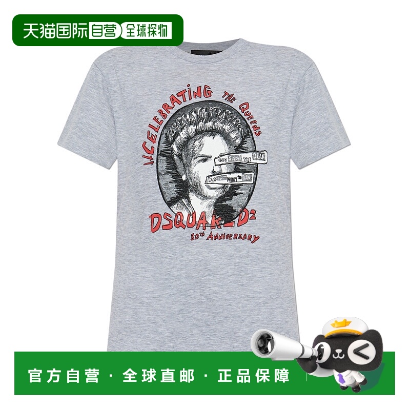1h可退 香港直邮DSQUARED2 女士T恤 S72GD0597S22146857M AW2025