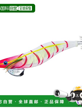 【日本直邮】YO-ZURI 鱿鱼钓饵 Aori-Q3D 3.5号 夜光红头 A1791-L