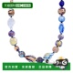 Italian Ross 自营 Glass Simons Murano Necklace Blue Bead