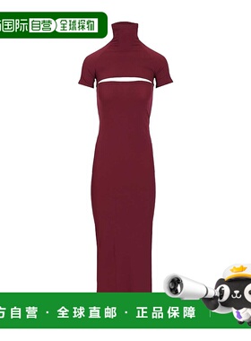 香港直邮Alaia 镂空连衣裙 AA9R2802K127B旗袍