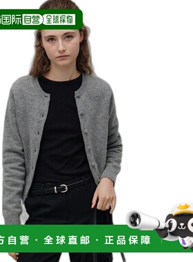 韩国直邮NOTHING WRITTEN韩国设计师款中性简约气质新款开衫30611