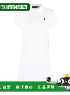自营Polo Ralph Lauren刺绣马球裙-白色/c7916 美国奥莱直发