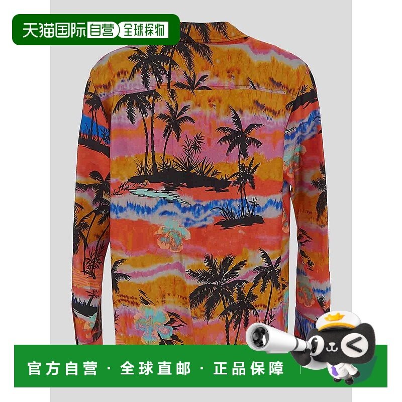 香港直邮PALM ANGELS 男士衬衫 PMGE022F23FAB0013284 AW2023