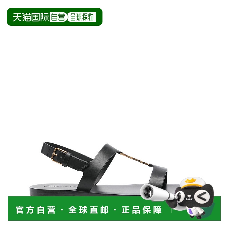 1h可退 香港直邮潮奢 Saint Laurent 圣罗兰 男士 Cassandra 凉鞋