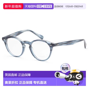 自营Oliver Peoples男式48毫米黑乌龟眼镜-黑乌龟 美国奥莱直发