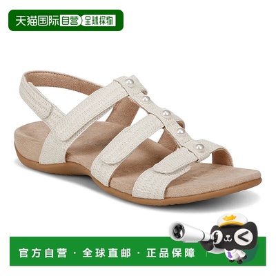 自营Vionic Amber Pearl I8708S1100 Sandals Women's Cream Comf