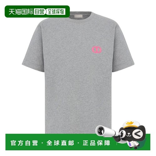 香港直邮Dior CD图标T恤 943J605F0554