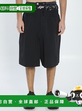 香港直邮MONCLER X ASAP ROCKY 男士 AWGE bermda 短裤 K24042B00