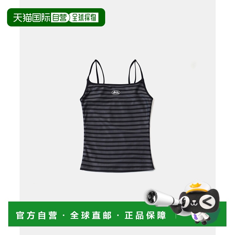 韩国直邮BADBLOOD 女士吊带衫w-tnk25-043 [AQUA] Tiny Logo Strin