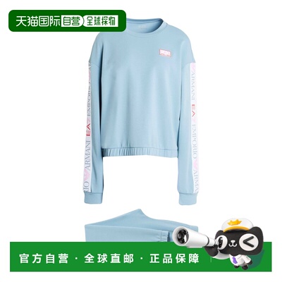 1h可退 香港直邮潮奢 Ea7 女士 Tracksuits 运动装 blue蓝色 舒适