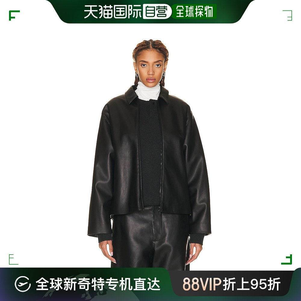 香港直邮潮奢 Fear Of God女士 Eternal皮革夹克 FGE30-封面