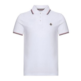 白色polo衫 001 8A70300 盟可睐 男士 Moncler 84556 奢选