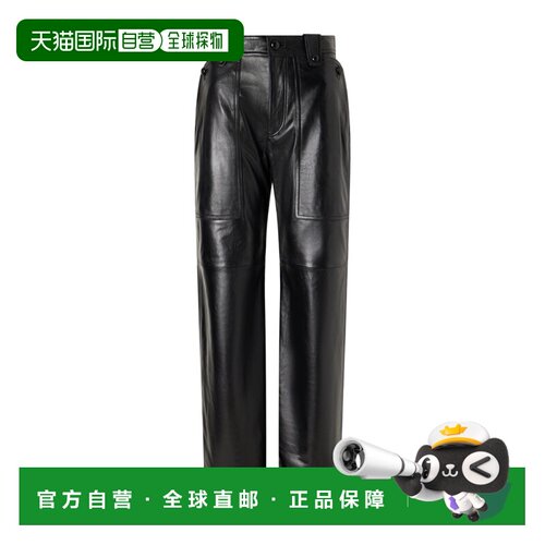 Isabel Marant 皮革阔腿裤 PA0809FAD4B01I 【付后1h可退】