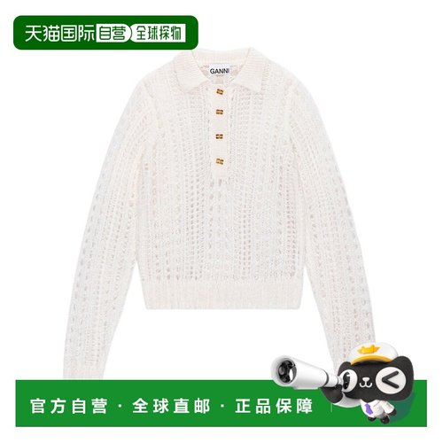 香港直邮Ganni 长袖羊毛毛衣 K2072
