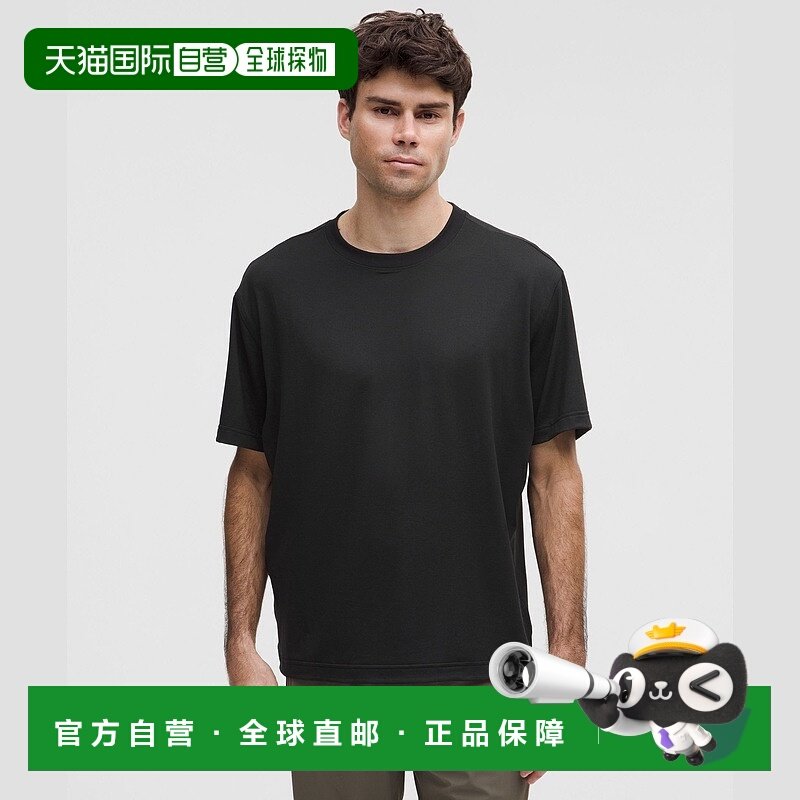 自营1h可退 欧洲直邮LULULEMON露露乐檬 休闲剪裁训练T恤