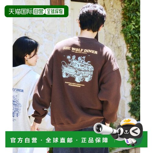 1h可退 日本直邮SHE WOLF DINER×FREAK'S STORE 男女同款 后印美