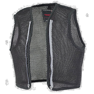 【日本直邮】KOMINE骑摩托车专用3D网眼衬里背心 黑色 4XL JK-078
