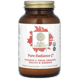 香港直发Pure Synergy维生素C无麸质粉状膳食补充剂120g针叶樱桃