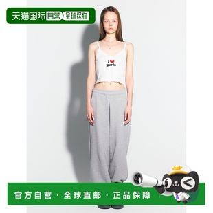 CA24CPT001GR 女士运动裤 GURLS LOGO 韩国直邮ASIF SWEAT CALIE