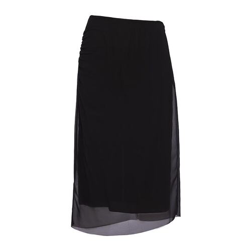 Prada 开衩设计半身裙 P192JG14XASOOO
