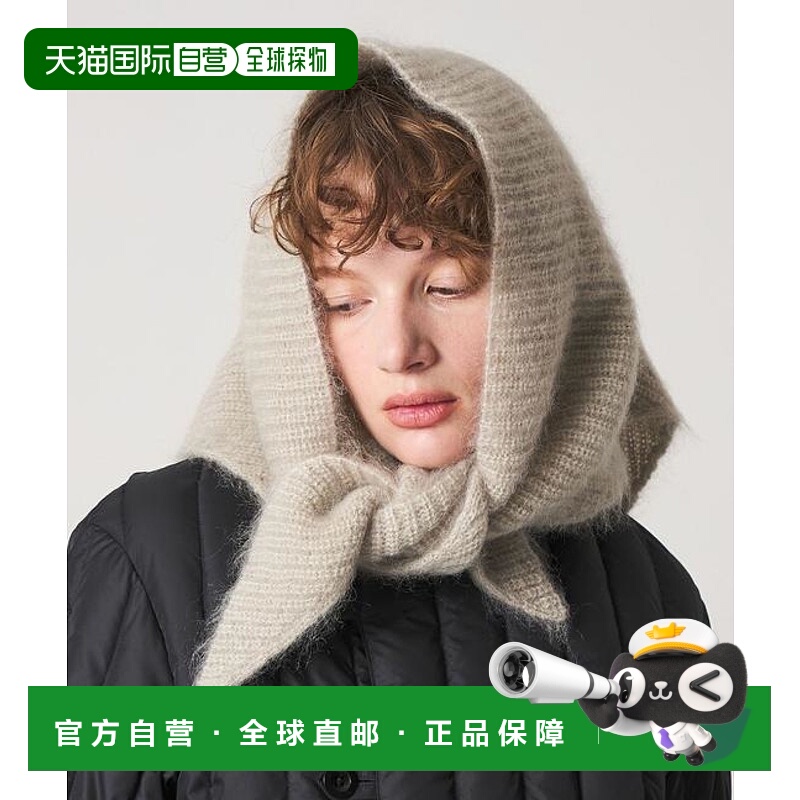 1h可退 日本直邮Steven Alan 莫海毛混纺三角围巾帽子