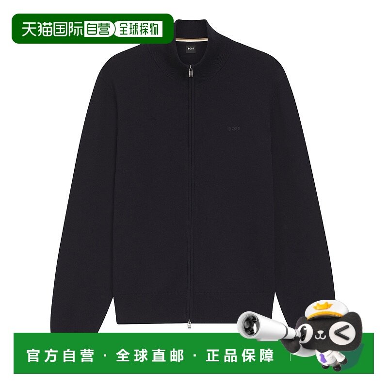 香港直邮Hugo Boss男士针织衫50556345404高领开衫