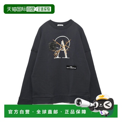 1h可退 日本直邮UNDERCOVER男女同款2025秋冬加宽棉质连帽卫衣 宽