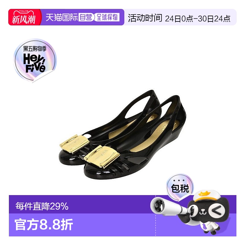 FERRAGAMO 菲拉格慕 /女款时尚优雅JELLY芭蕾舞平底鞋 美