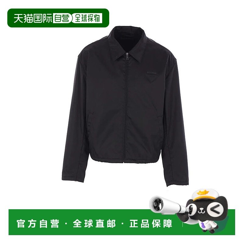 香港直邮PRADA 男士夹克 SGC905SOOO1WQ8F0002 AW2025 黑色