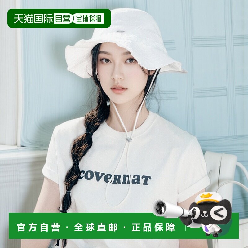 韩国直邮COVERNAT WOMAN 女士女装T恤CO2402ST70WH
