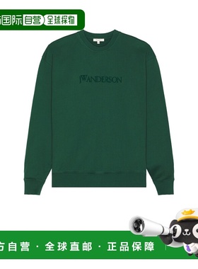 1h可退 香港直邮潮奢 J.W. Anderson 男士 徽标刺绣运动衫 JW0215