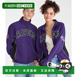 自营 Aeropostale Baltimore Ravens全拉链防风夹克-紫色 美国奥