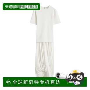 香港直邮TOTÊME 拼接垂坠 1h可退 女士 253WRD0215YA0 恤连衣裙