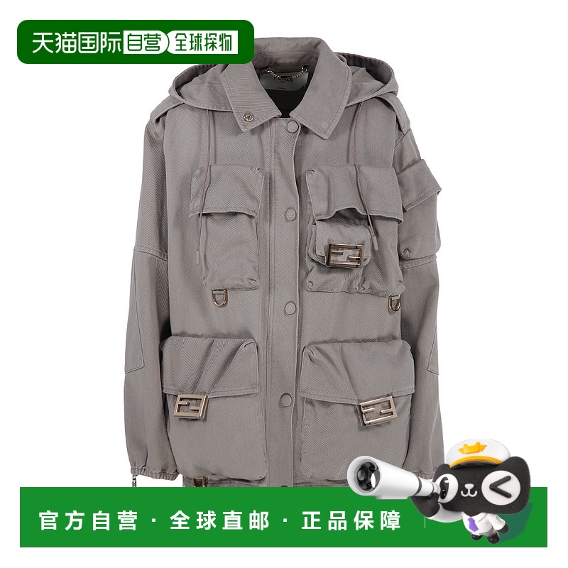 1h可退 香港直邮FENDI 女士夹克 FJ7323AM34F1J7B SS2025 花色 Ja
