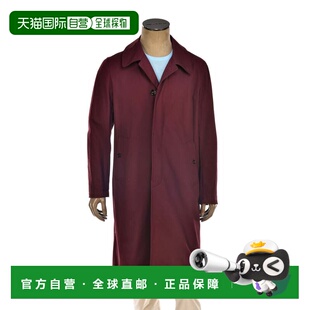 自营kitonKired Facundo Raincoat - burgundy 美国奥莱直发