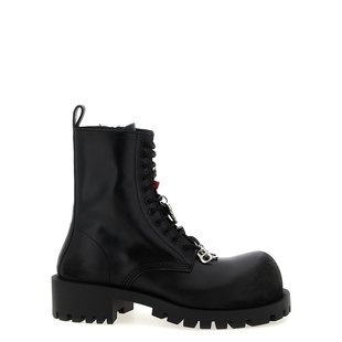 AW2025 BALENCIAGA 786137WCDA31080 靴子 黑色 男士