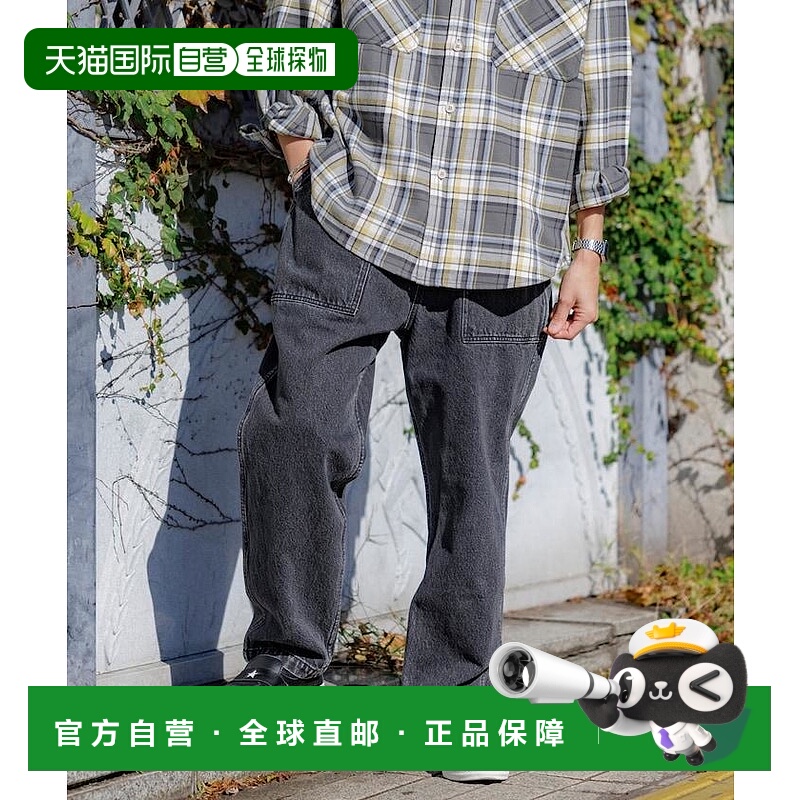 1h可退 日本直邮GUNG HO 男士工装风格宽松休闲裤 1041108200066