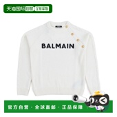 香港直邮Balmain 纽扣针织套头衫 BV9Q20Z2361